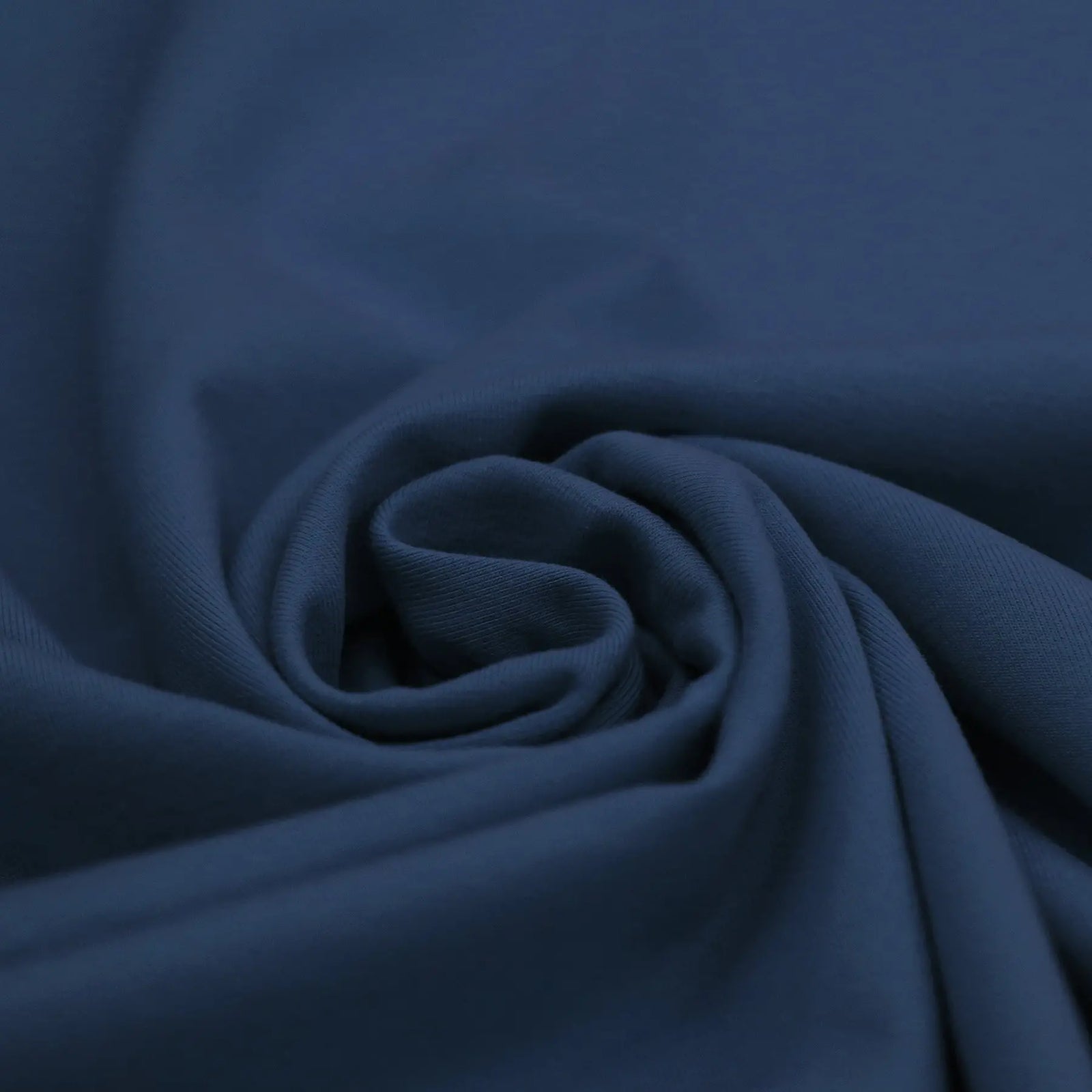 Solid Cotton Jersey - Dark Blue | Knit