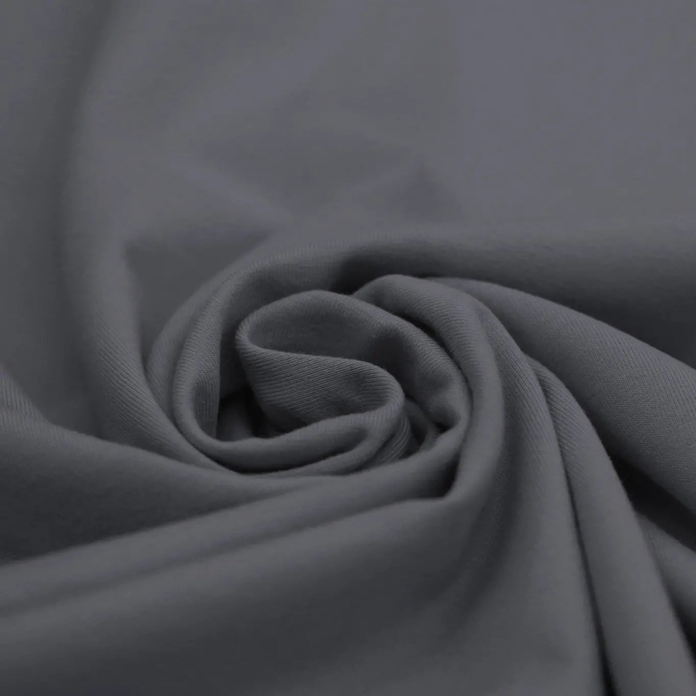 Solid Cotton Jersey - Grey | Knit