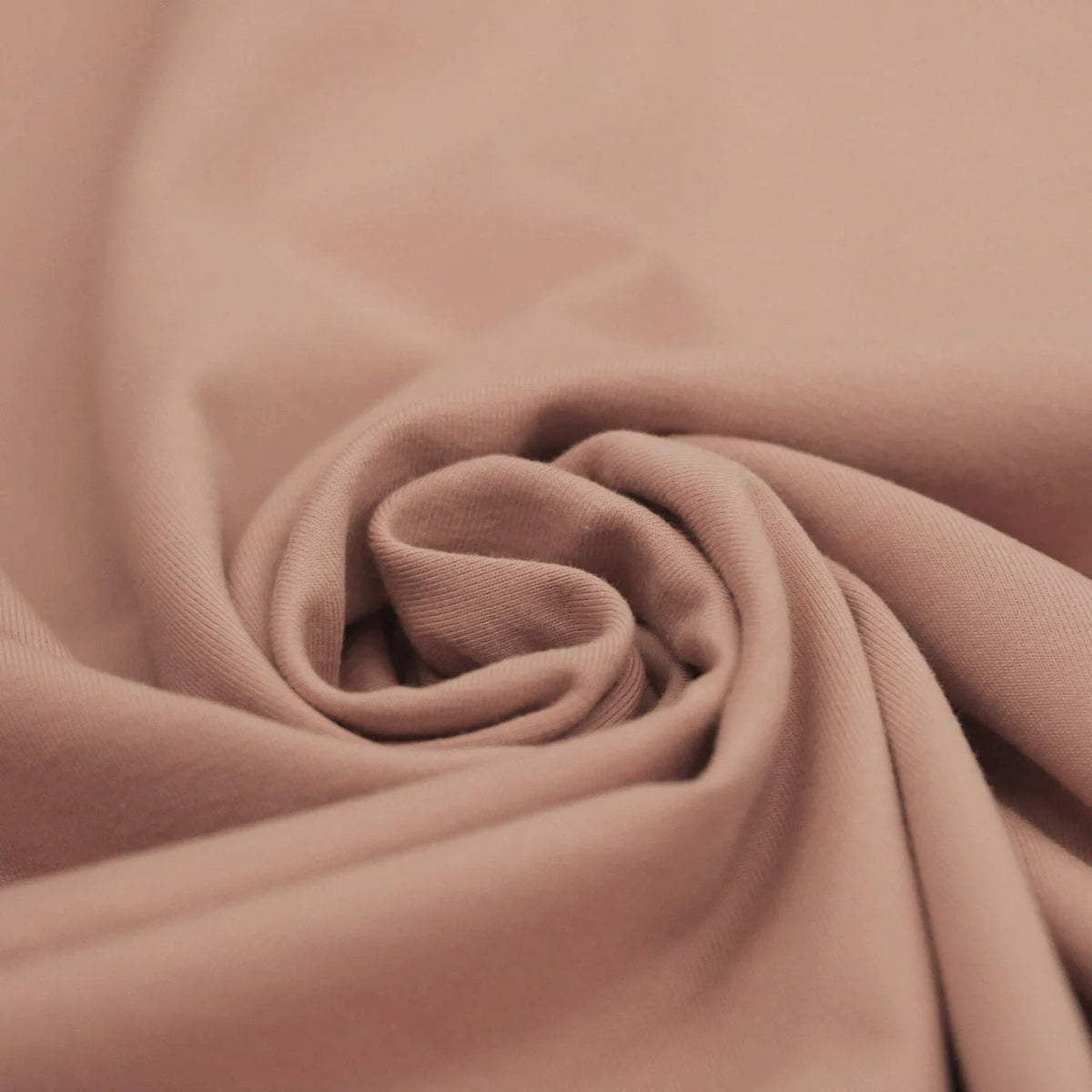 Solid Cotton Jersey - Dusty Pink | Knit