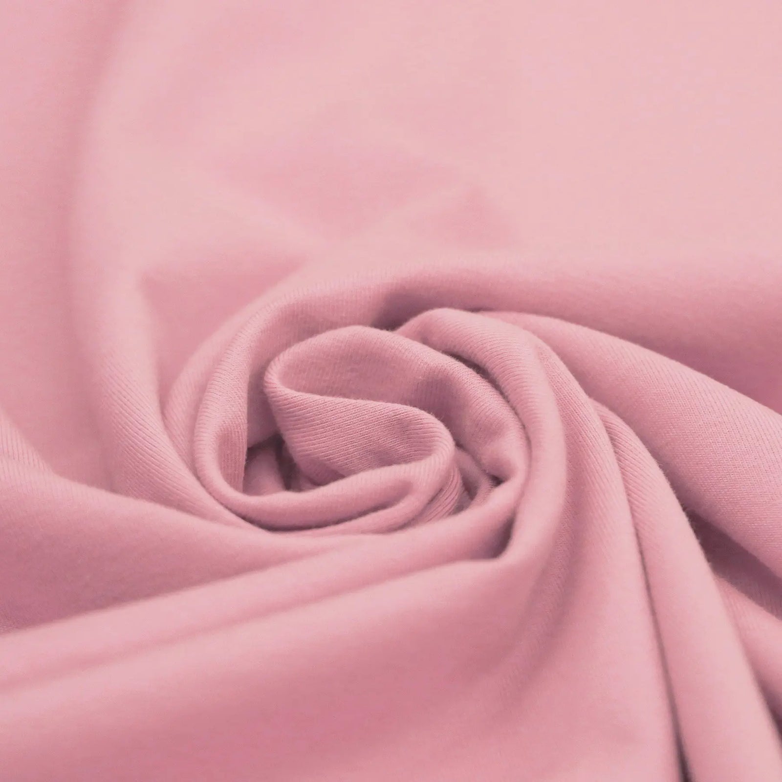 Solid Cotton Jersey - Vintage Pink | Knit