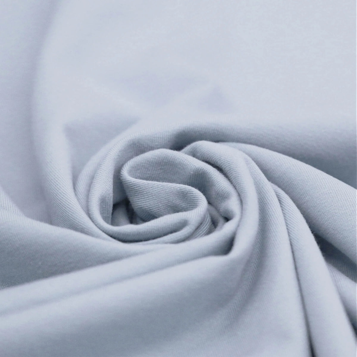 Solid Cotton Jersey - Steel Blue | Knit