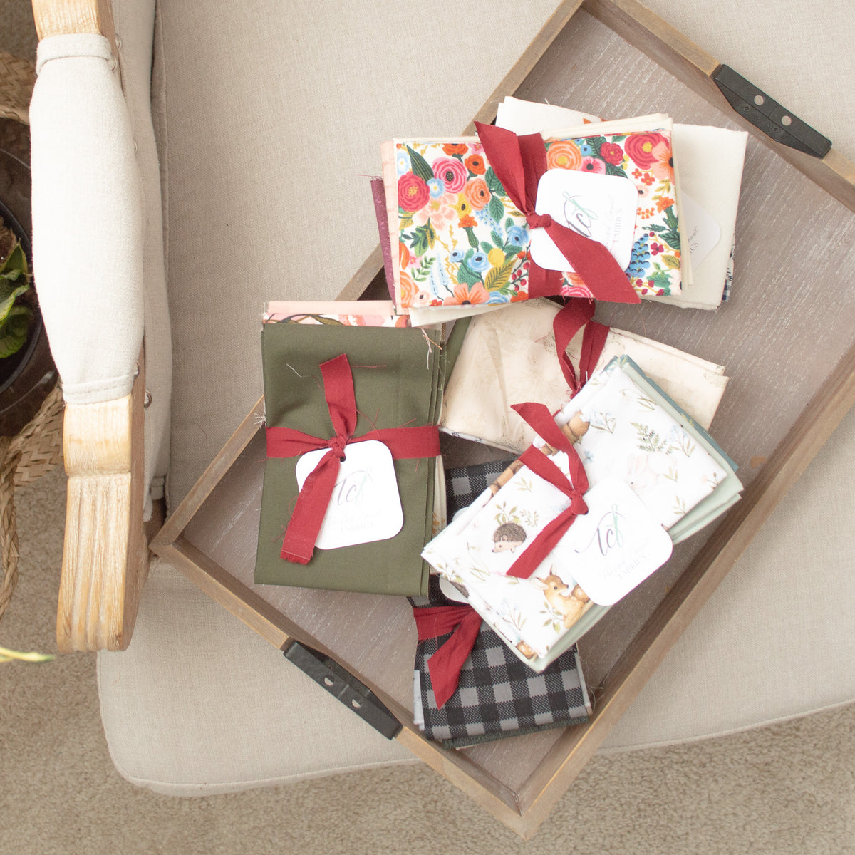Mystery Cotton Scrap Packs - 1 Yard