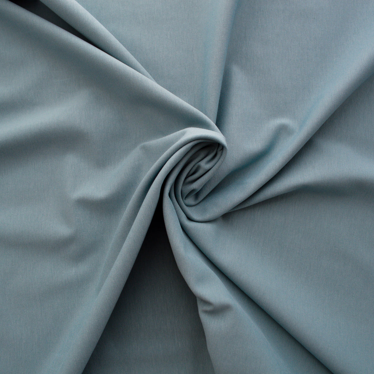 Solid Cotton Jersey - Old Green | Knit