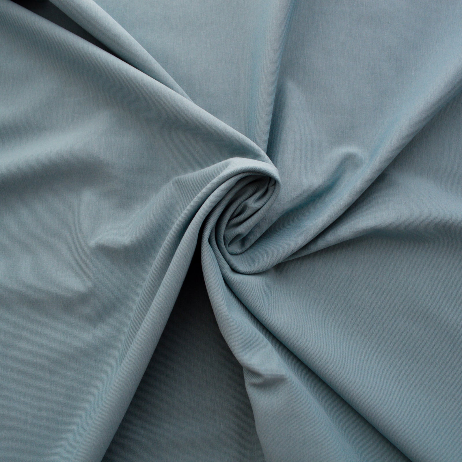 Solid Cotton Jersey - Old Green | Knit