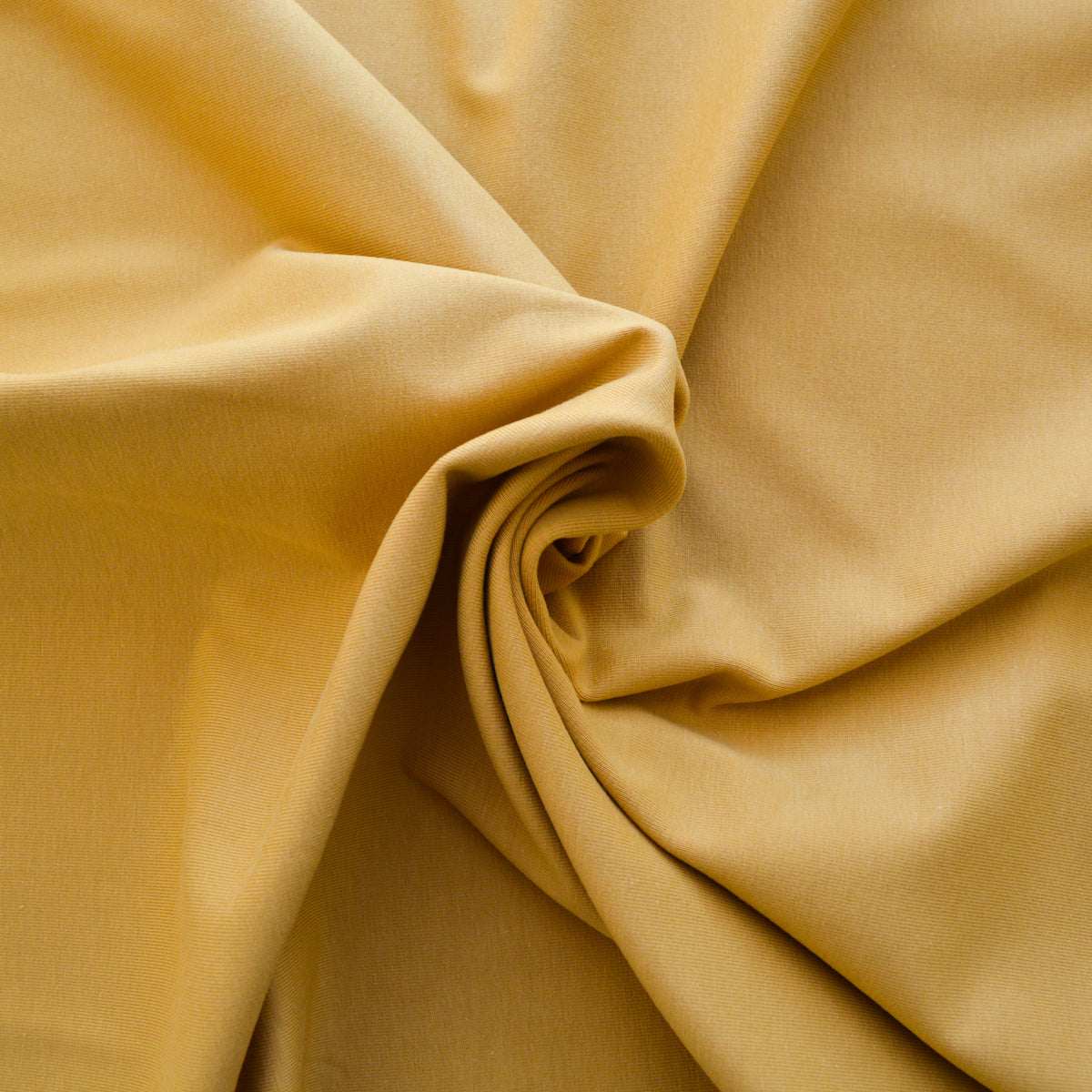 Solid Cotton Jersey - Mustard | Knit