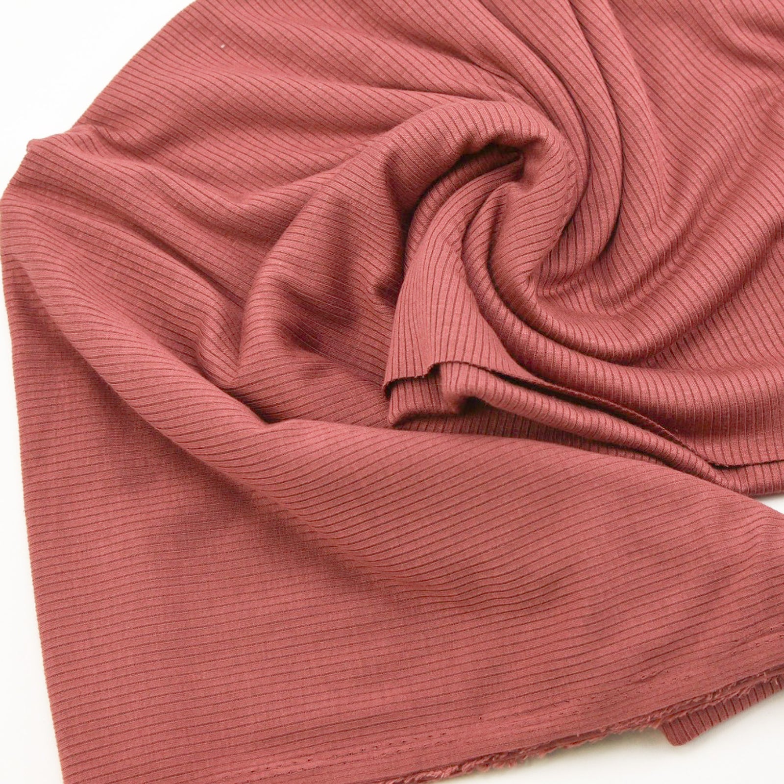 Ribbed Modal Knit - Mulberry