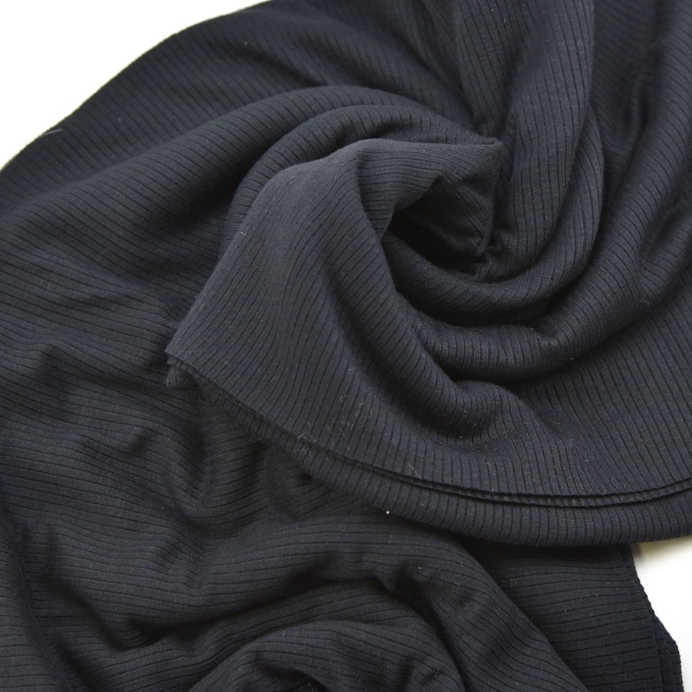 Ribbed Modal Knit - Pavement Grey
