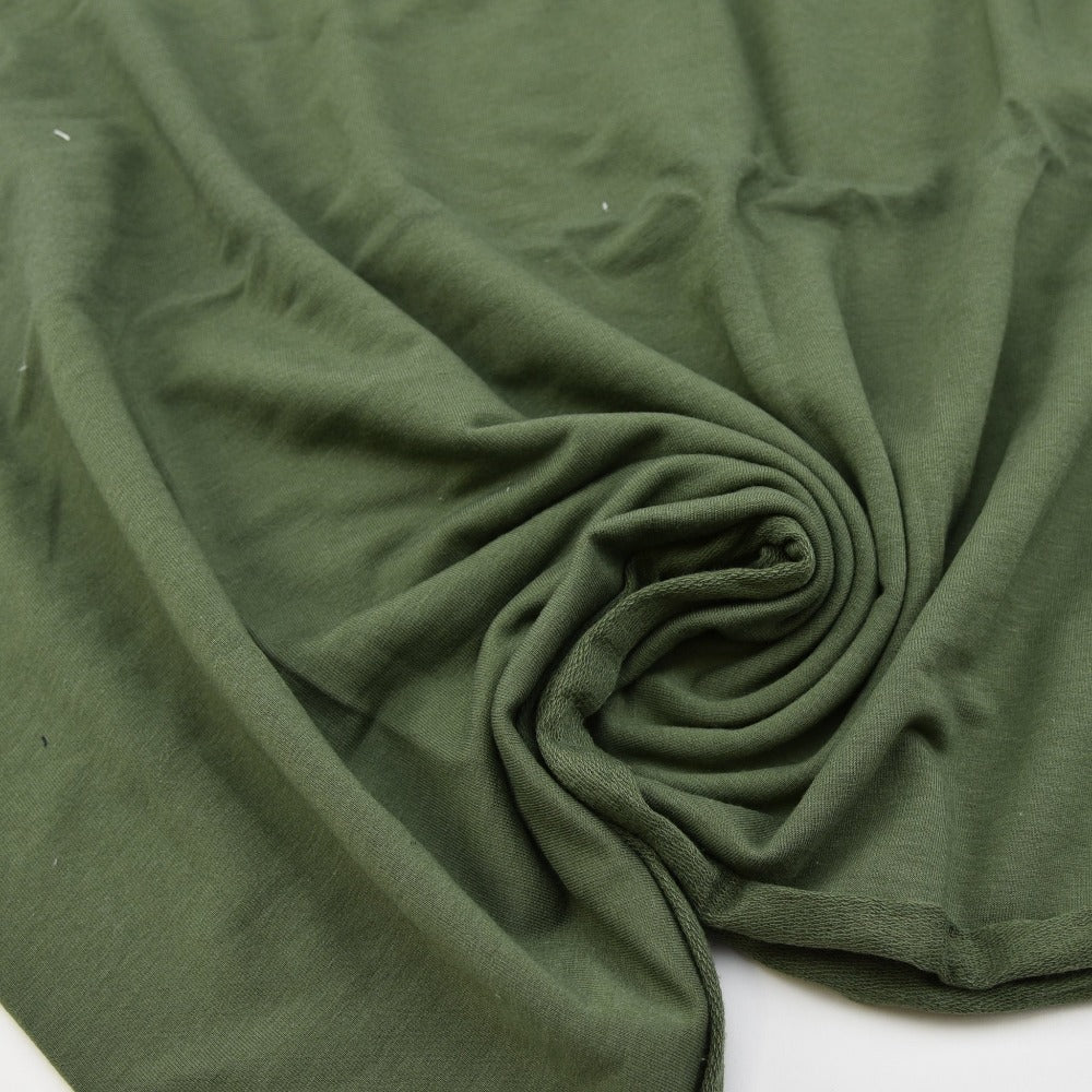 Bamboo French Terry - Olive