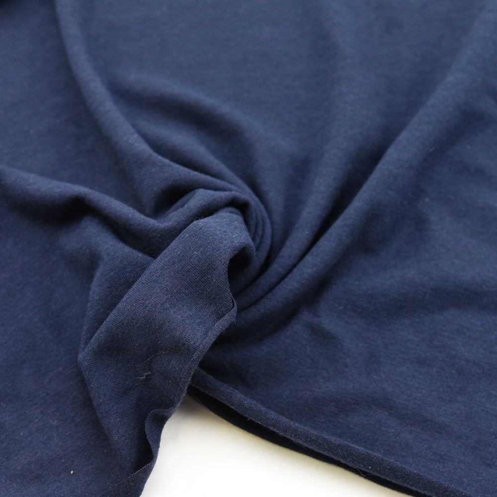 Bamboo French Terry - Navy
