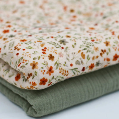 Flower Collage | Double Gauze