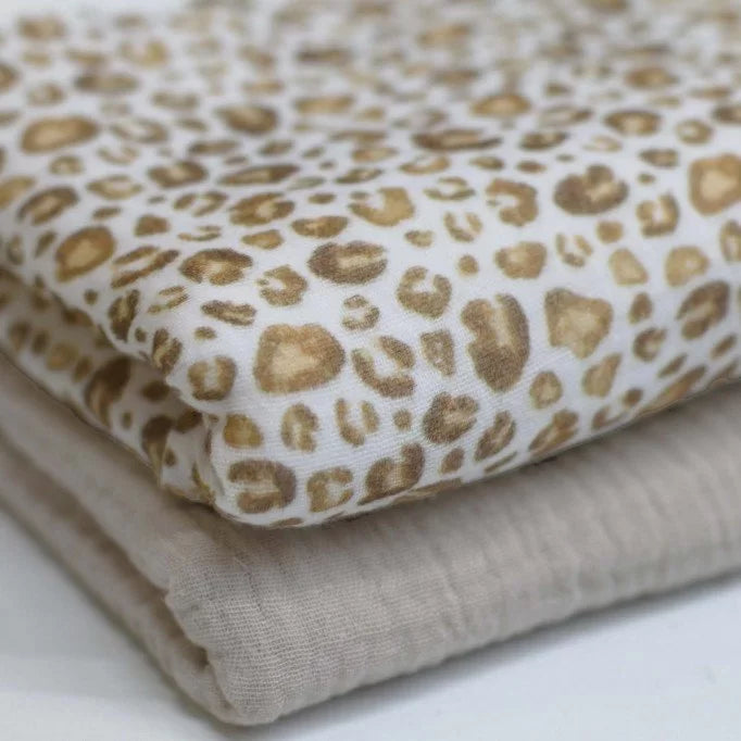 Leopard Print | Double Gauze