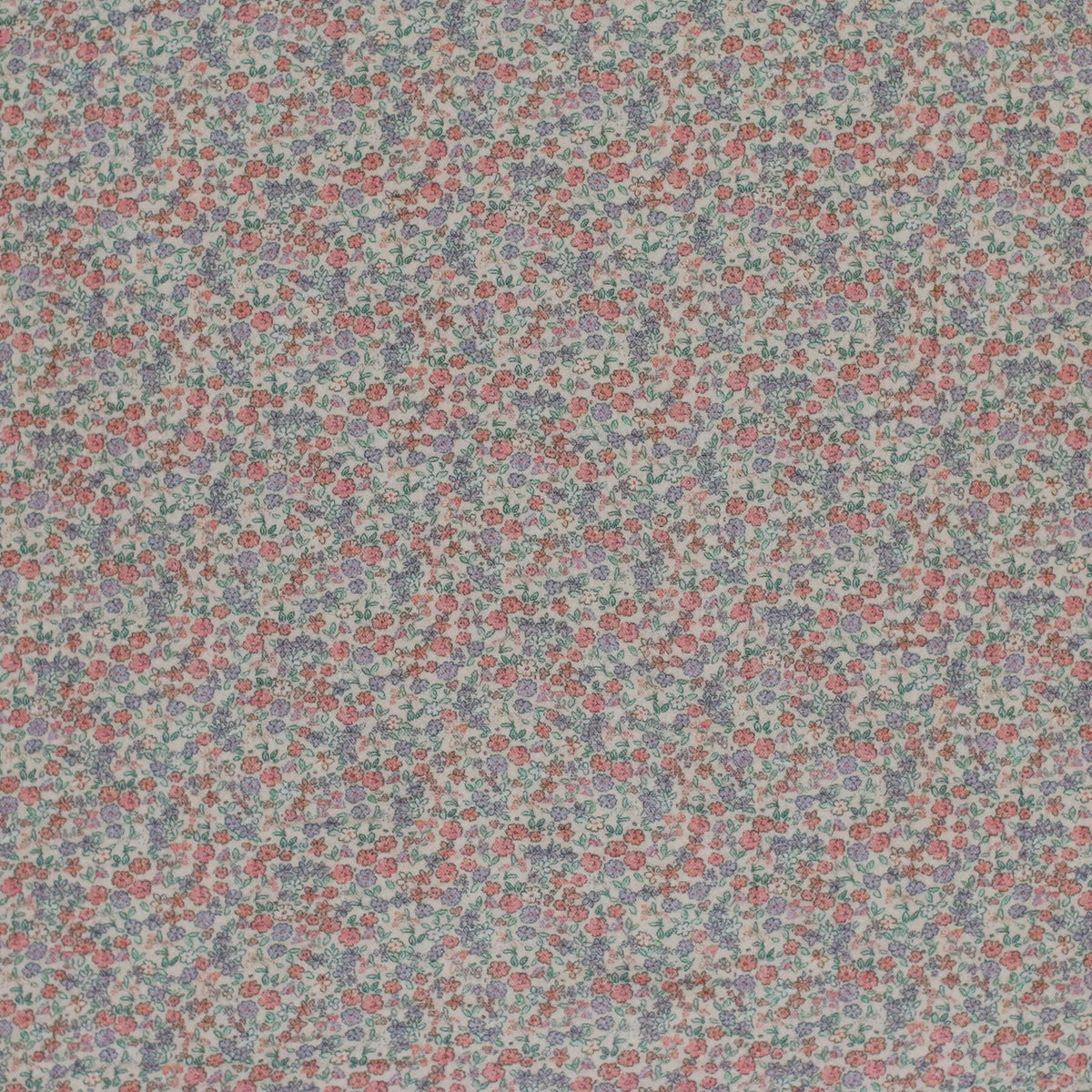 Pretty Flowers Clay Pink | Double Gauze