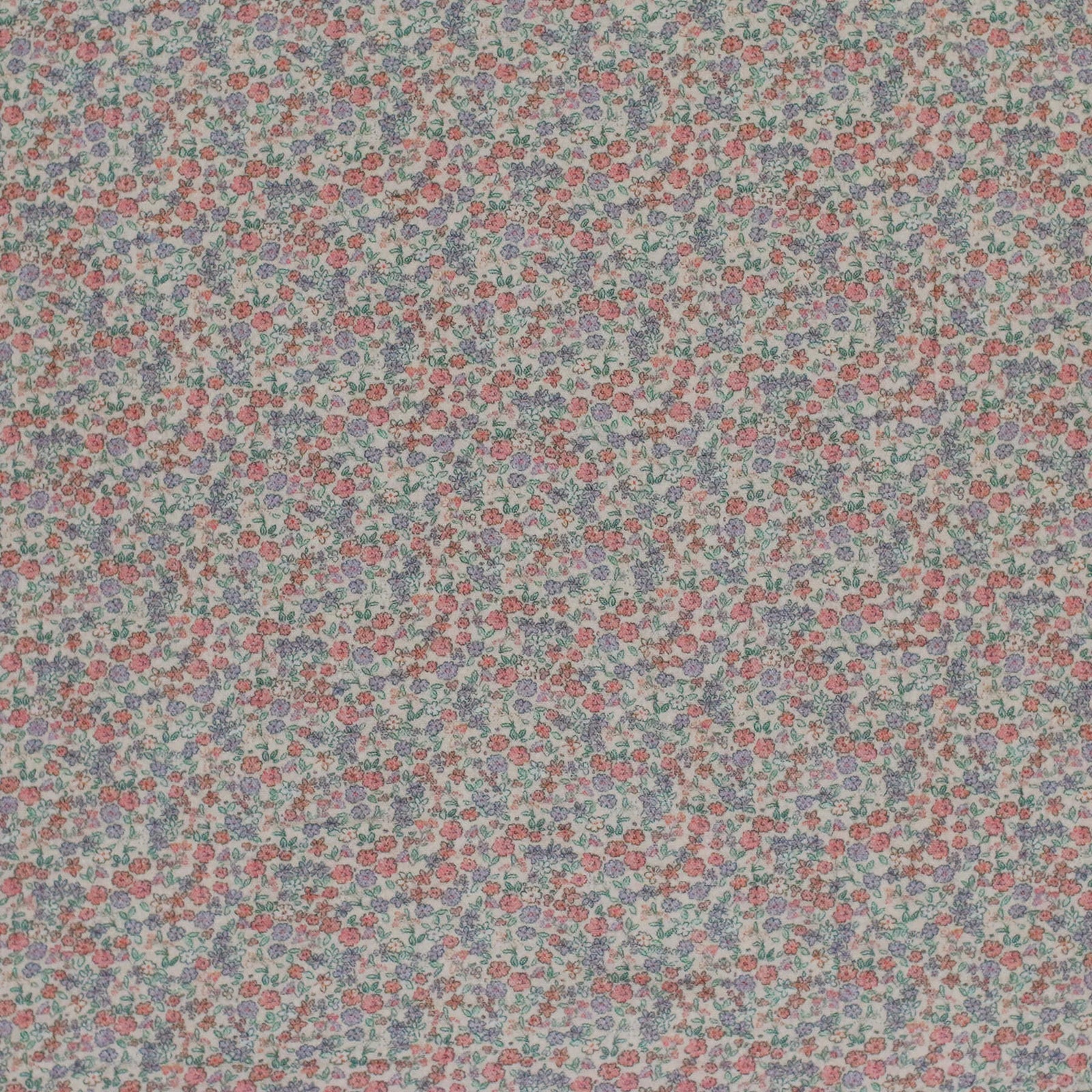 Pretty Flowers Clay Pink | Double Gauze