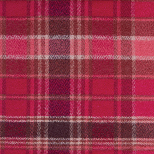 Highland - Sketch Plaid Cranberry Herringbone | Flannel