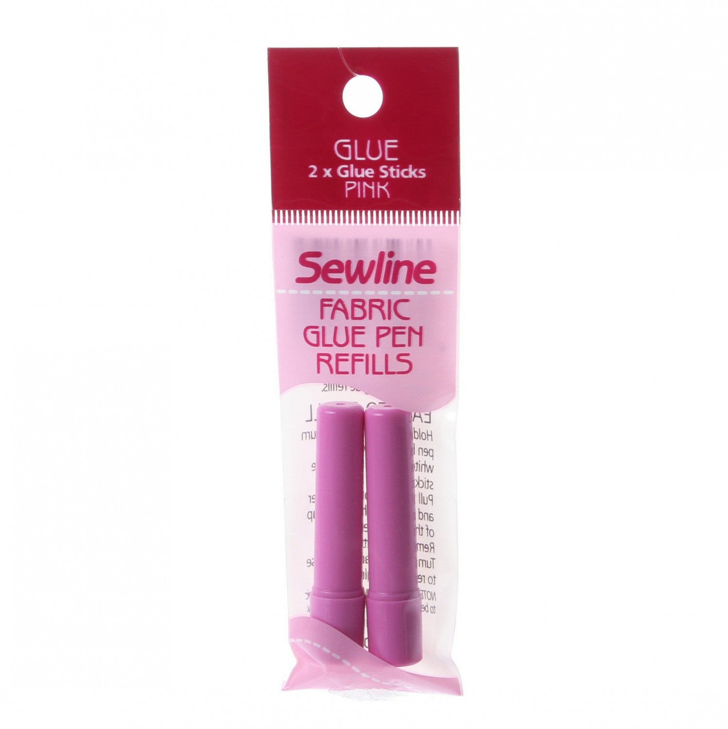 Water Soluble Glue Pen Refills - Pink
