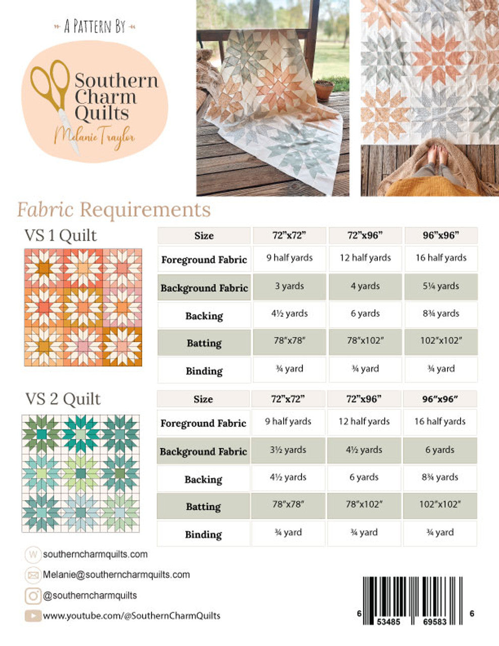 Fernweh Quilt Pattern