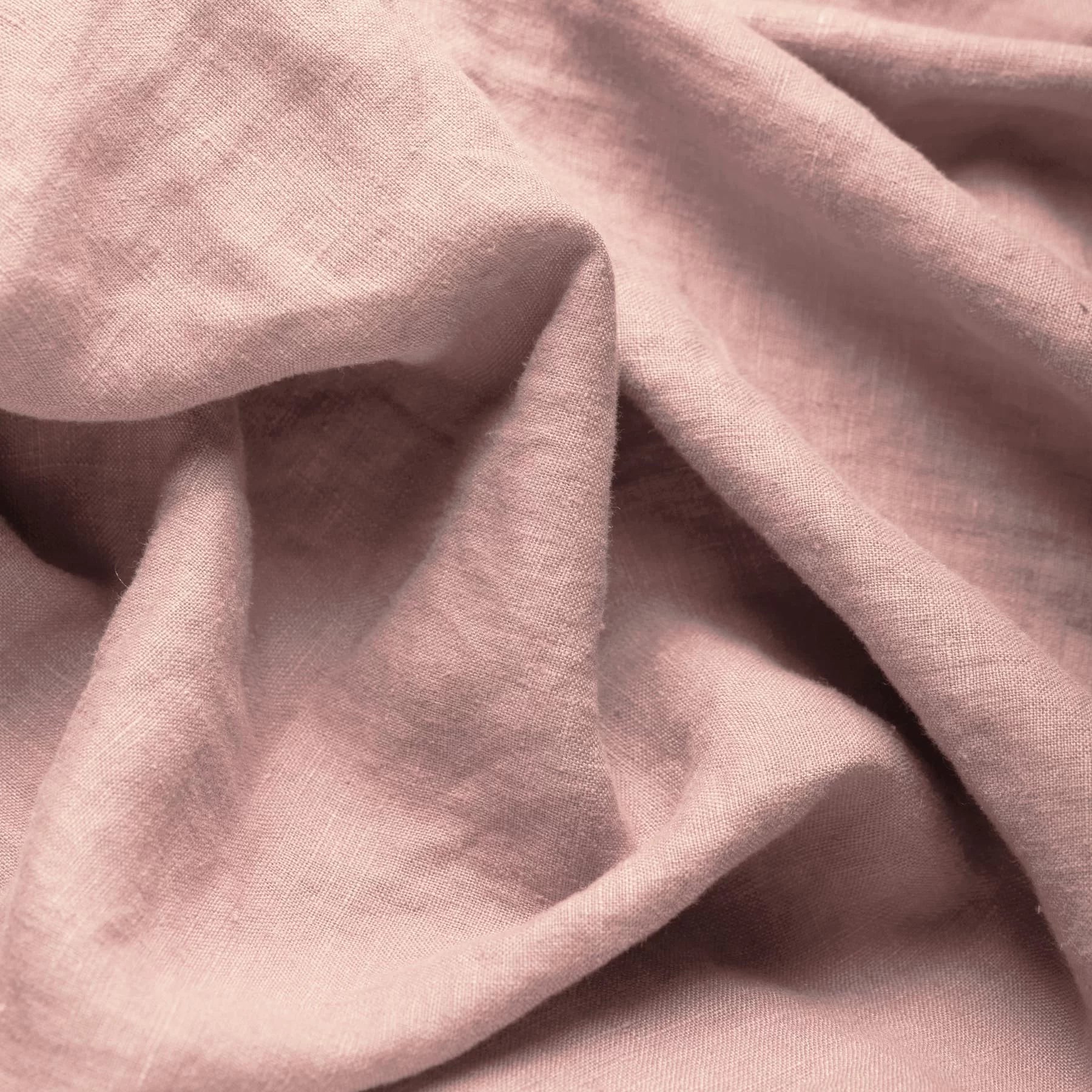 Stone Washed Linen - Pink