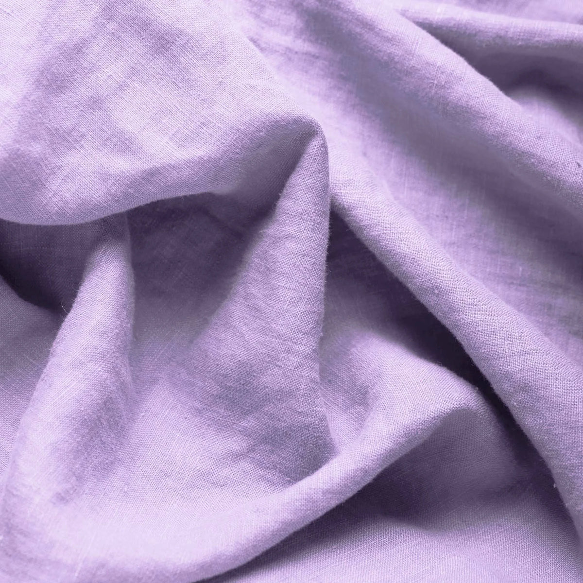 Stone Washed Linen - Pastel Lilac