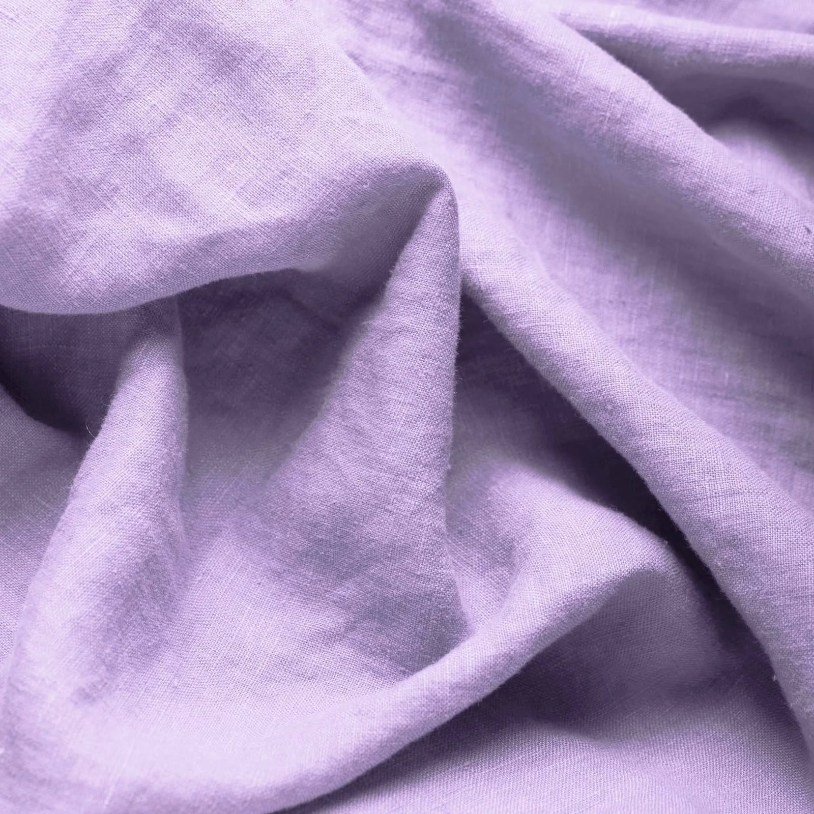 Stone Washed Linen - Pastel Lilac