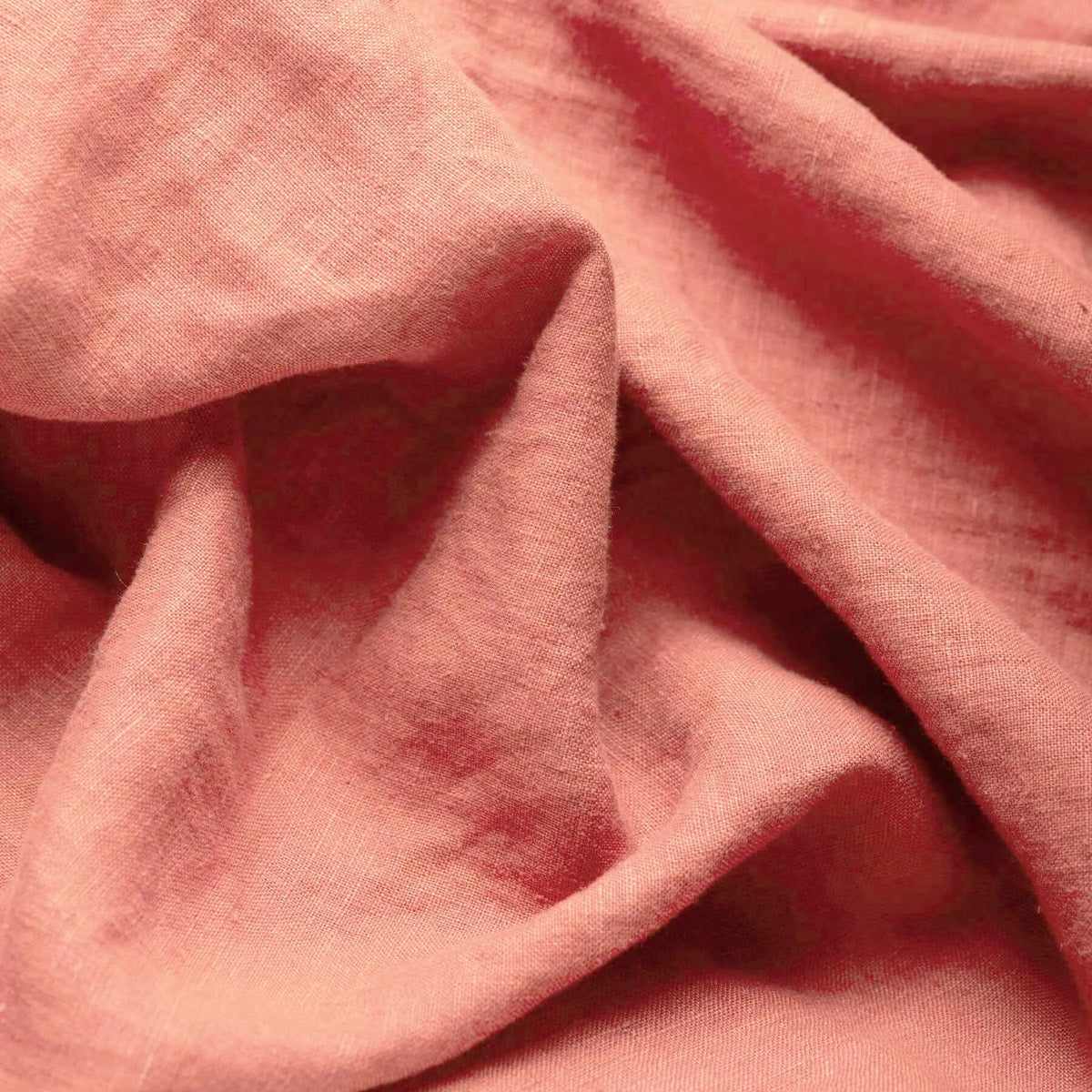 Stone Washed Linen - Summer Pink