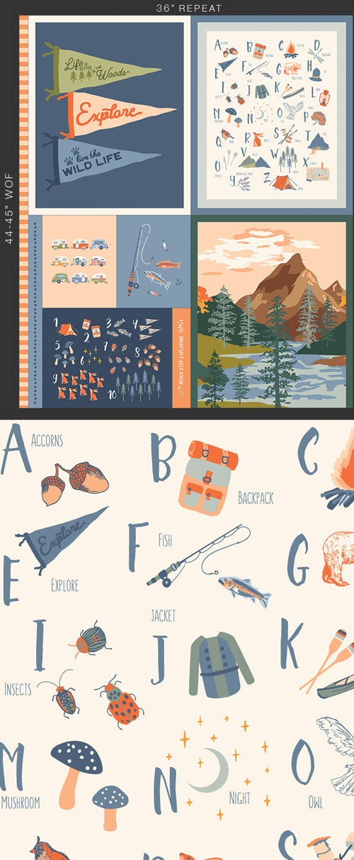 Happy Camper -  Never Stop Exploring | Panel