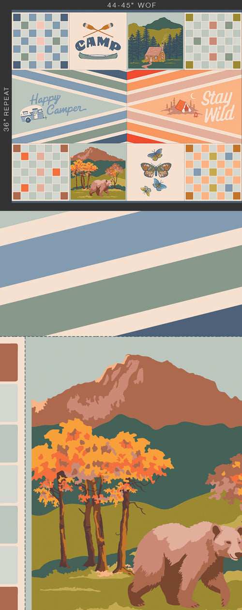 Happy Camper - Stay Wild | Panel