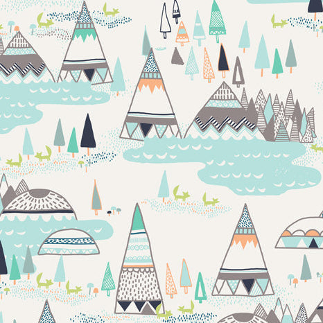 Woodland Pine - Mint