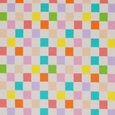 Blocks Orange Lilac | Knit
