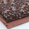 Mixed Flower Brown | Knit