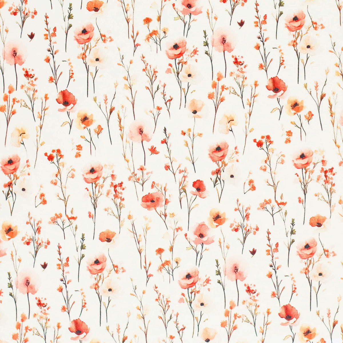 Poppy Flowering Dusty Pink | Knit