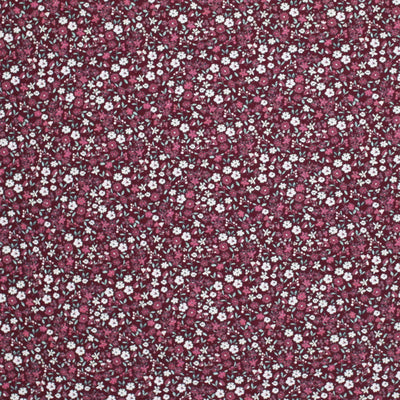 Pretty Flowers Bordeaux | Knit