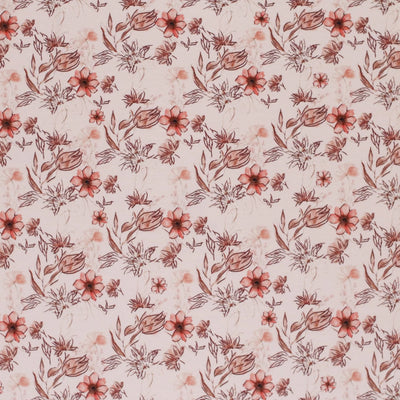 Clay Pink Flowery | Knit