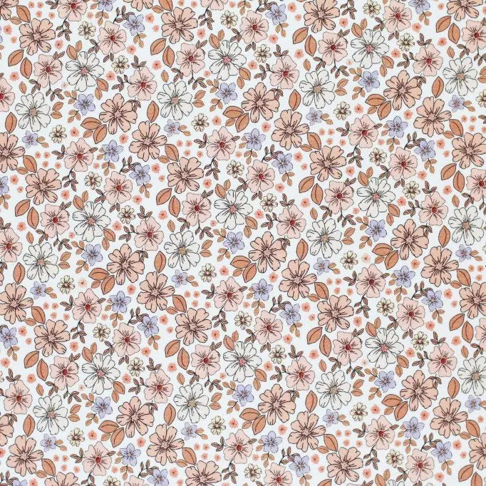 Summer Flower Pastel Lilac | Knit