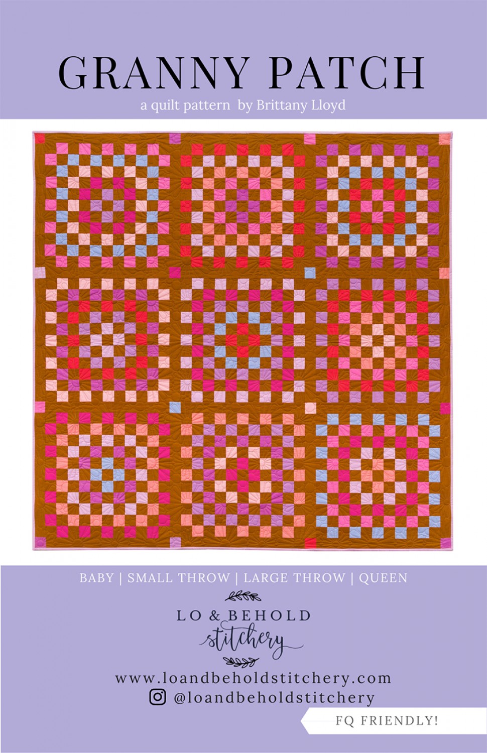 Granny Patch Quilt Pattern