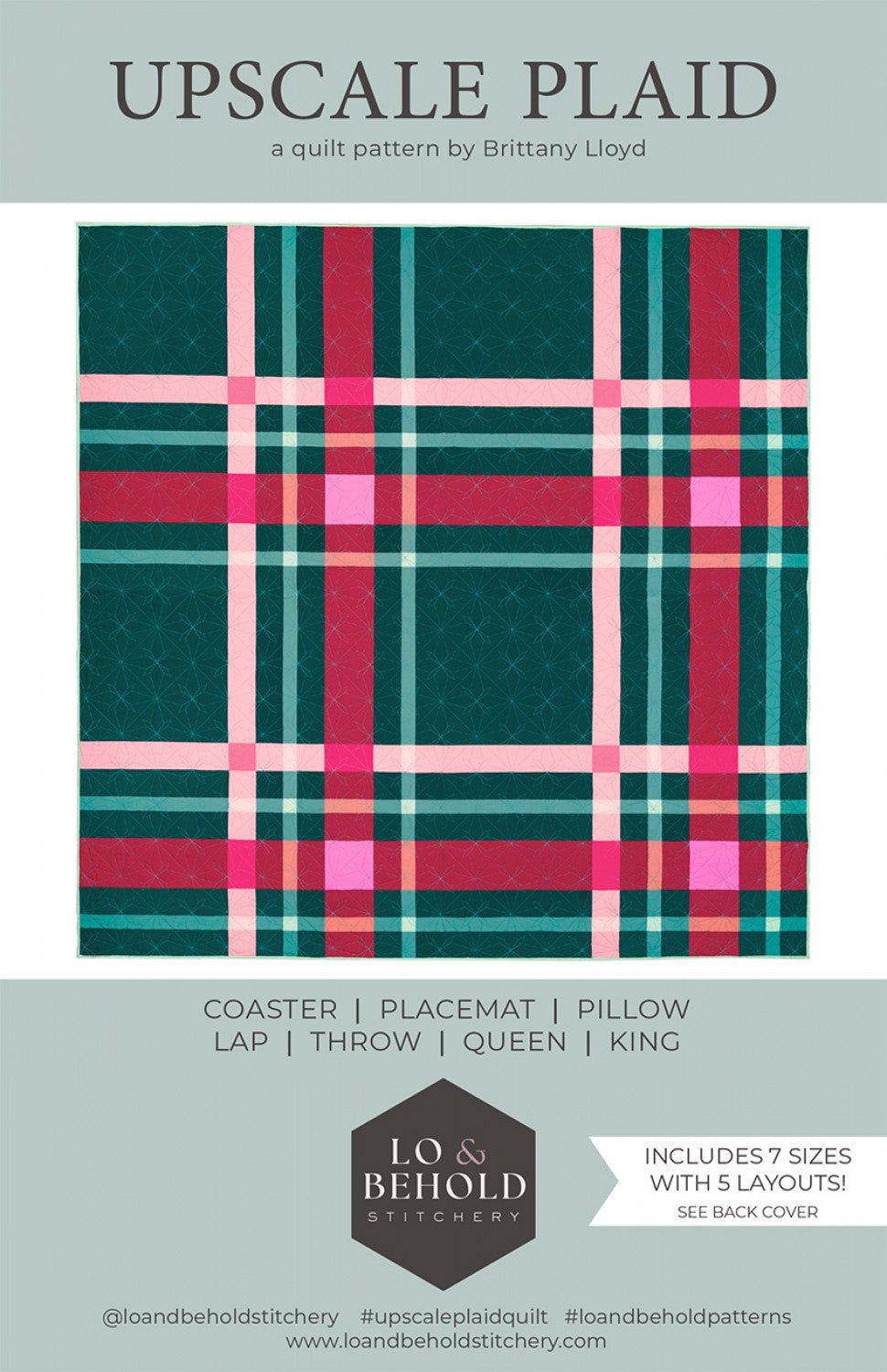 Upscale Plaid Quilt Pattern
