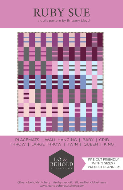 Ruby Sue Quilt Pattern