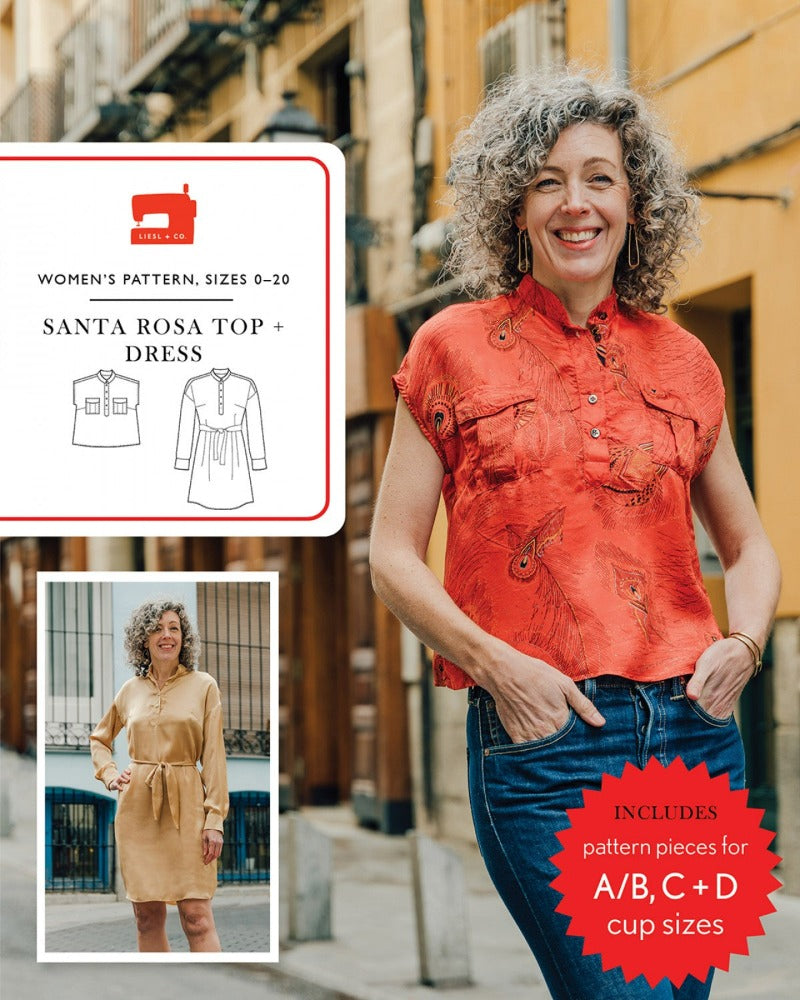 Santa Rosa Top and Dress Pattern