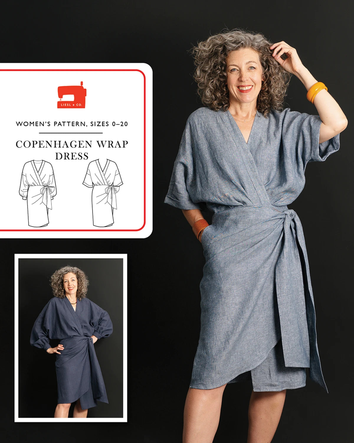 Copenhagen Wrap Dress Pattern
