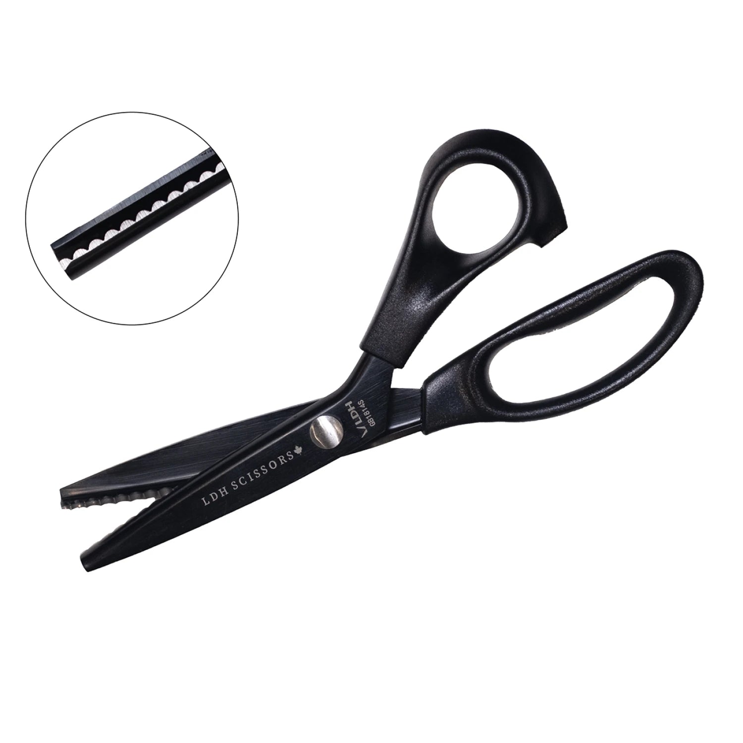 LDH - Midnight Edition Lightweight Scalloped Pinking Shears