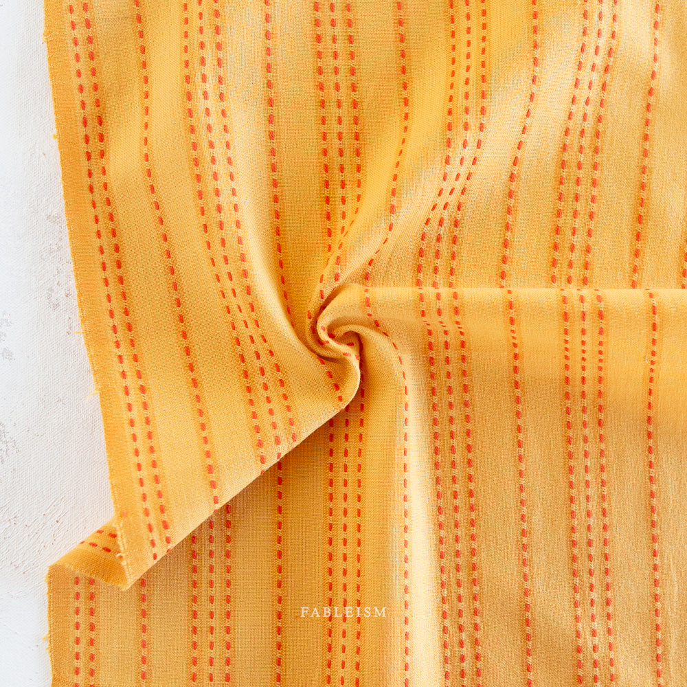 Lucky Loom - Stitch Stripe - Turmeric