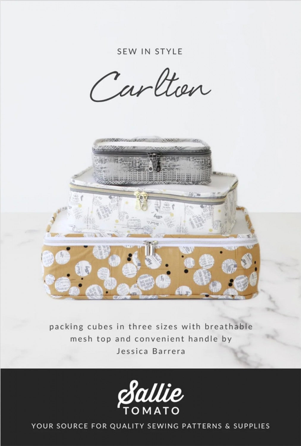 Carlton Packing Cube Pattern