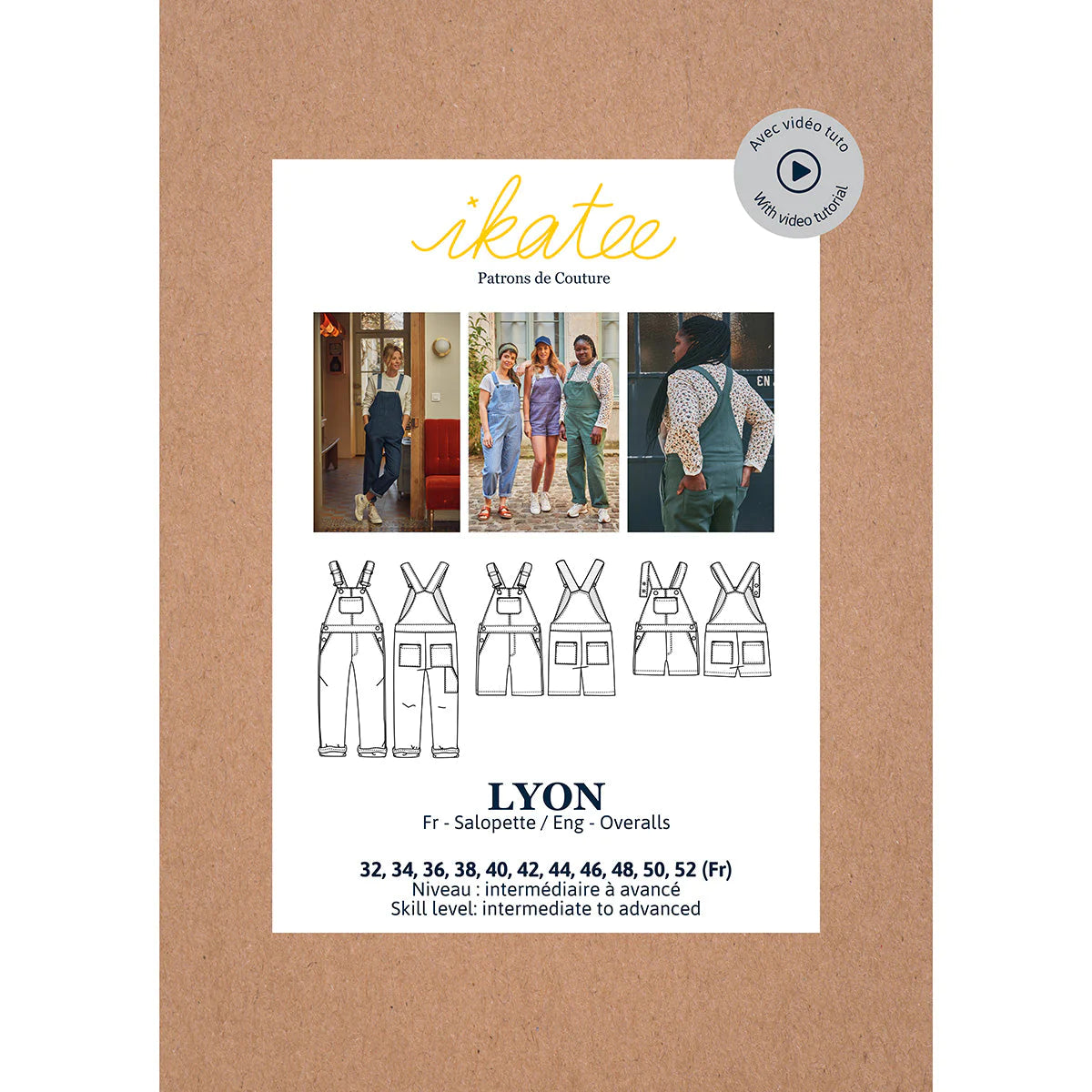 Lyon Overalls Pattern