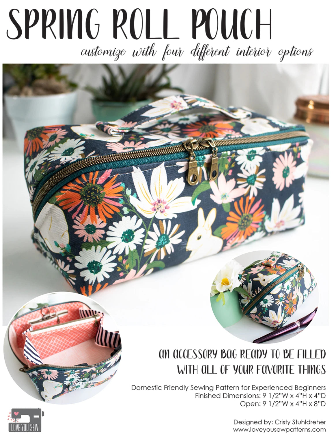 Spring Roll Pouch Pattern
