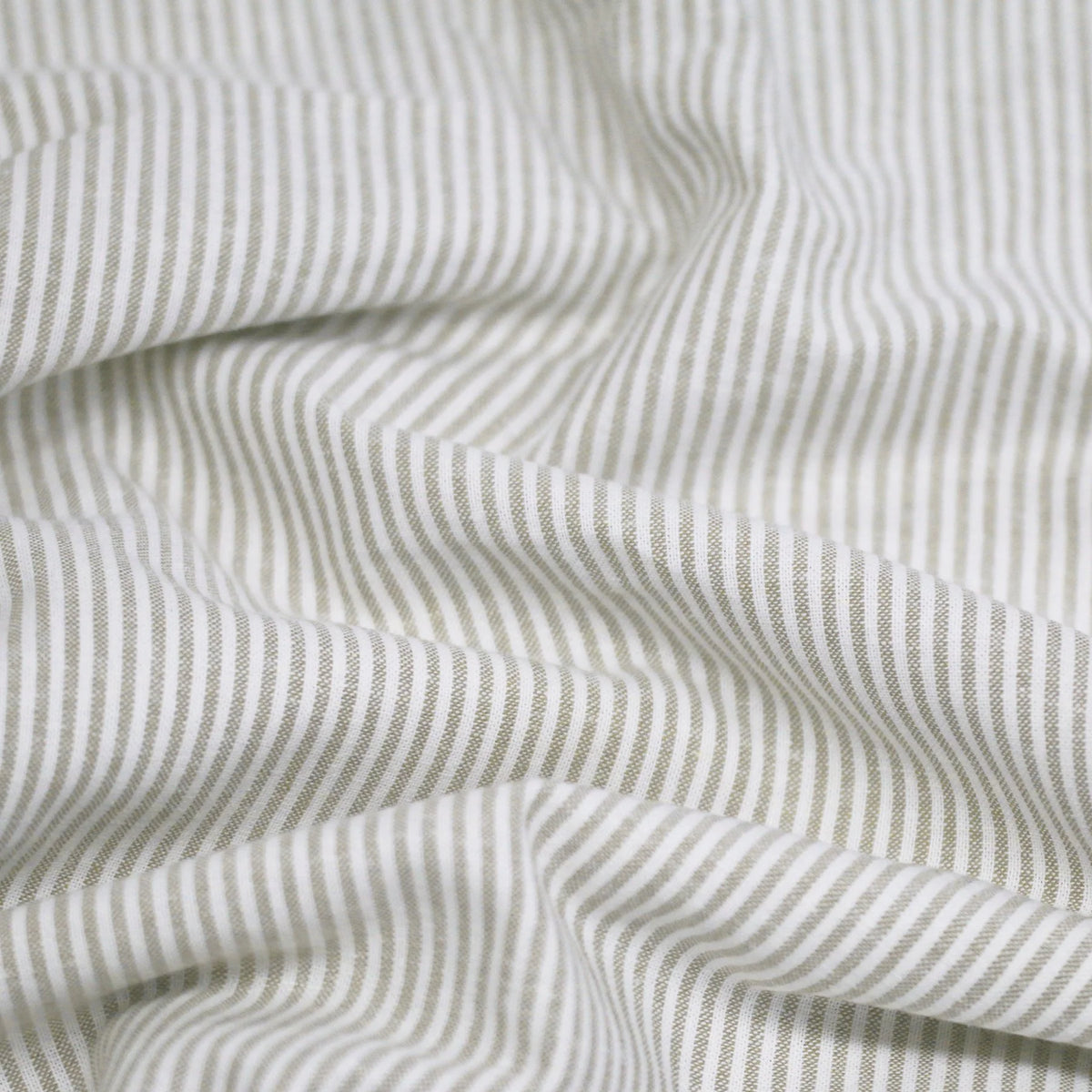 Linen Stripe - Light Beige