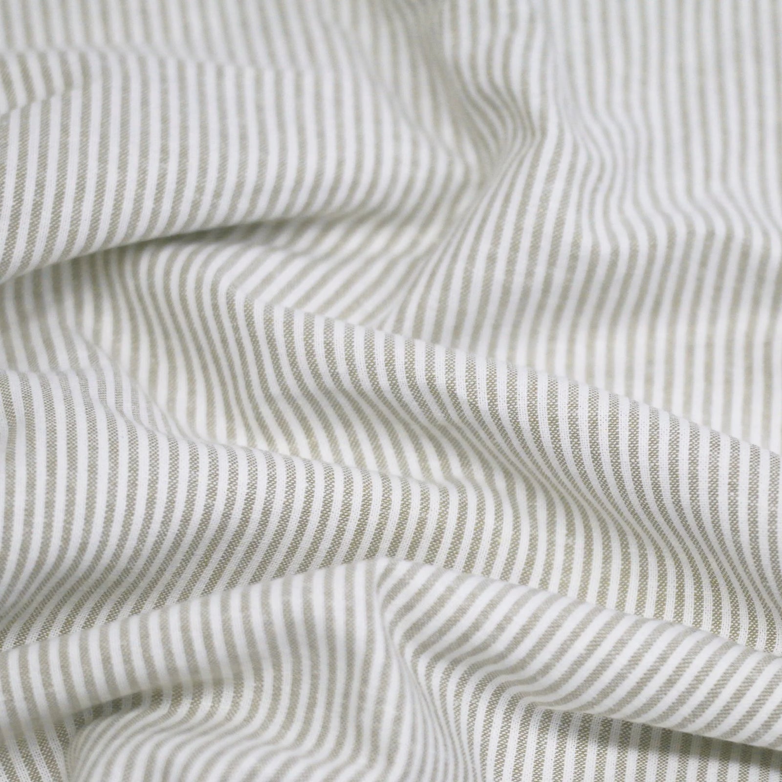 Linen Stripe - Light Beige