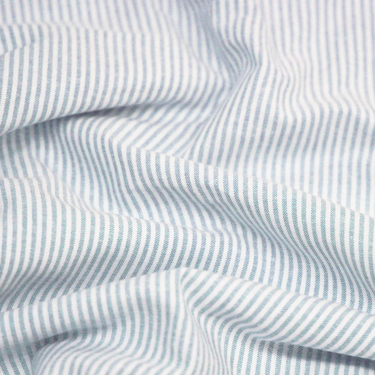 Linen Stripe - Light Blue