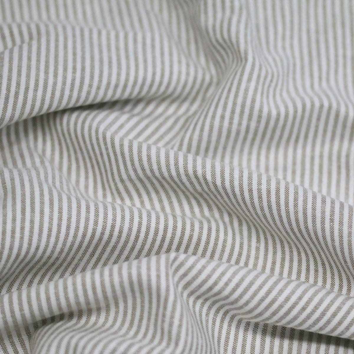 Linen Stripe - Taupe