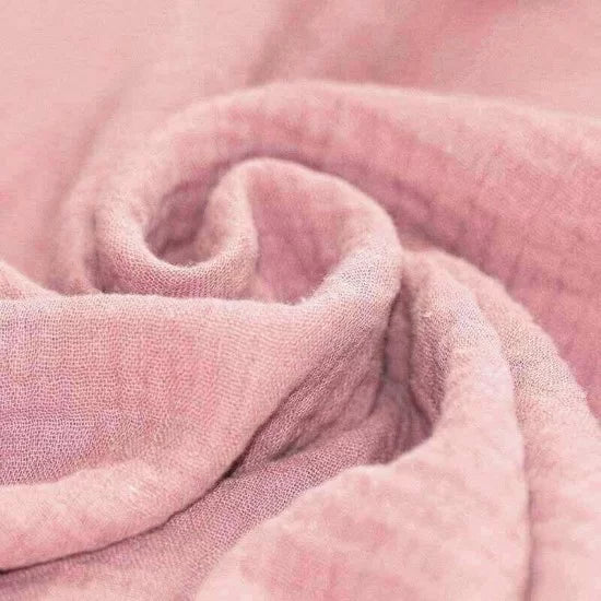 Solid Double Gauze - Pink