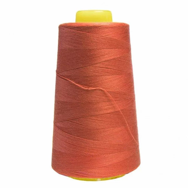 Burnt Thread Overlock Thread - Burnt Orange - Thread Count Fabrics