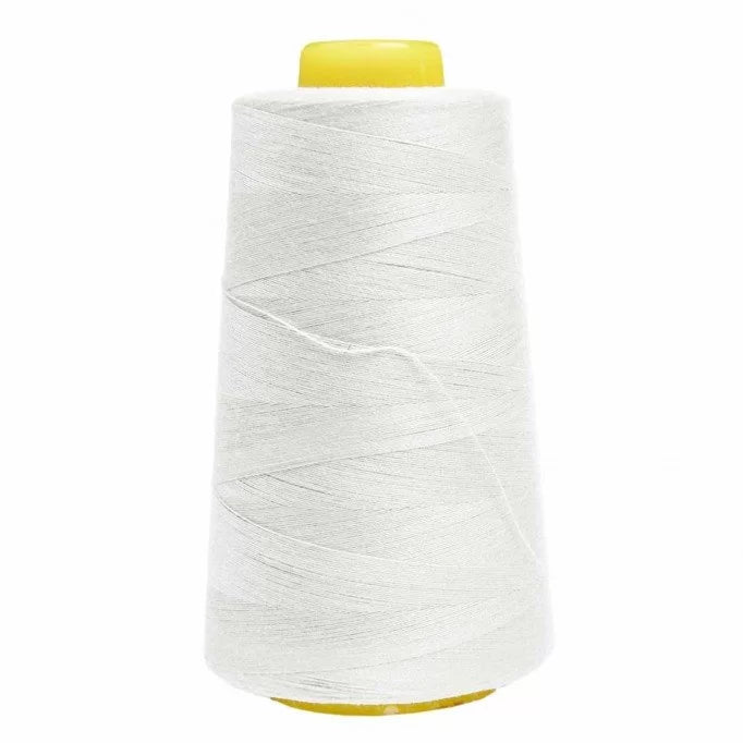 Overlock Thread - White
